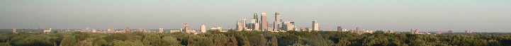 [Minneapolis skyline at sunset, 20060708]